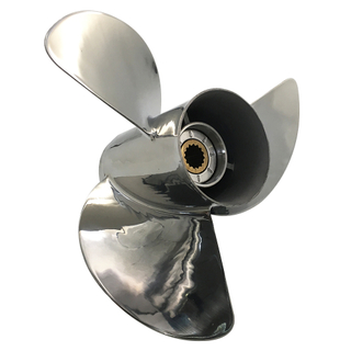 13 x 17-KL1 Stainless Steel Propeller For Yamaha Outboard Engine 6L6-45930-02-98 